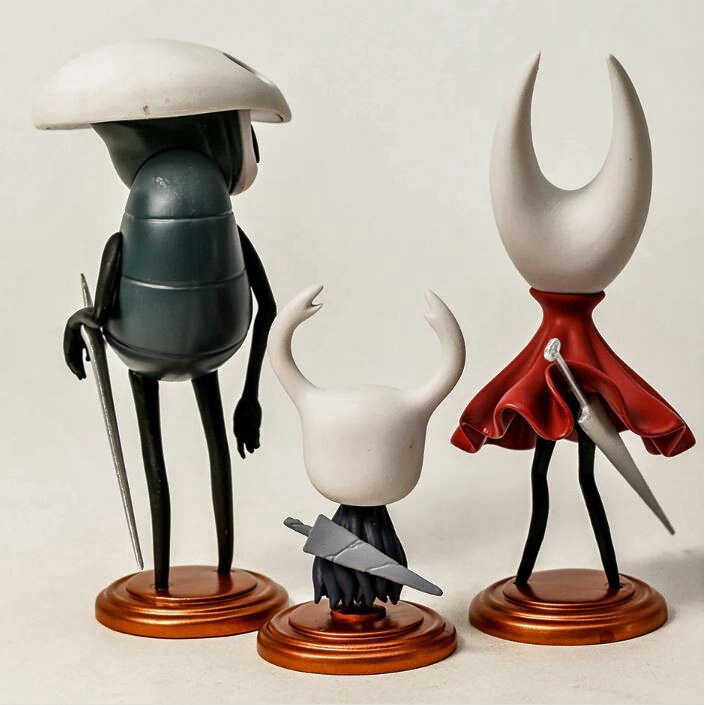 Ciyoulio Figuras de Juego de Anime Hollow Pure Vessel Figura Escritorio Anime Estatua Decoración, Cool Anime Modelo Figuras Coleccionables Anime Escultura Regalo 23 cm