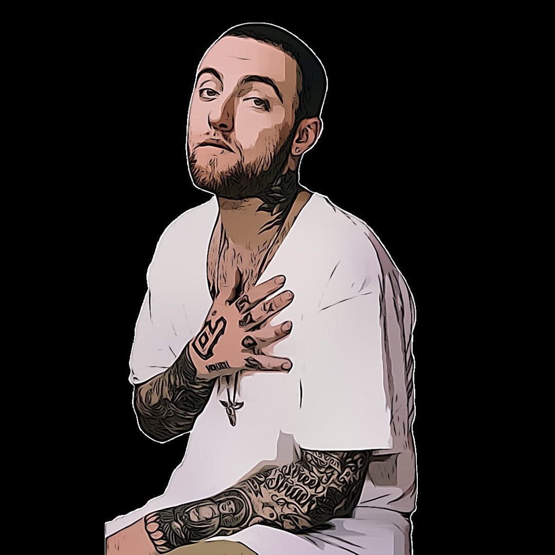 Mac Miller Digital Download Clipart | Etsy Ireland
