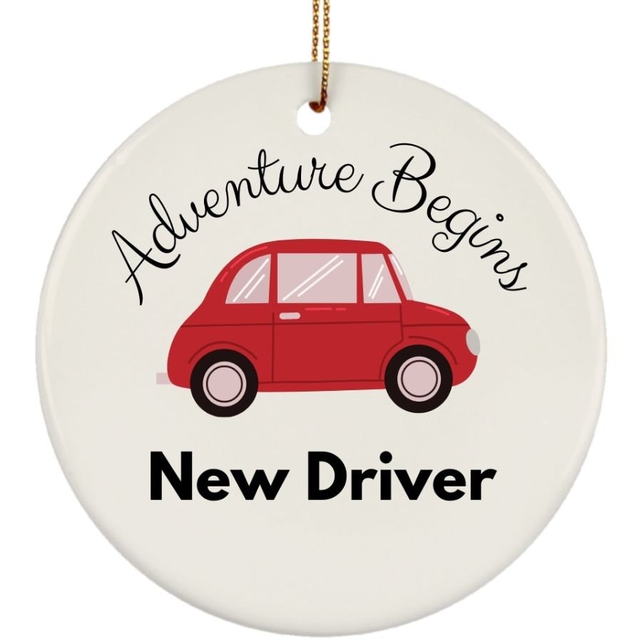 New Driver Ornament Driver's License Christmas Ornament New Driver