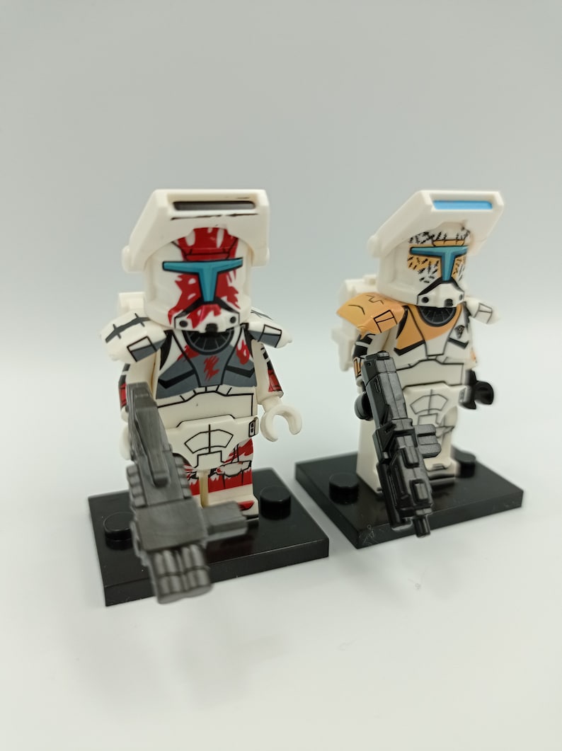 10x Custom Star Wars Minifiguren, kompatibel mit dem Marktführer, Republic Commandos insg. 10 Stück Bild 4