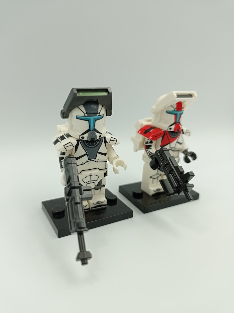 10x Custom Star Wars Minifiguren, kompatibel mit dem Marktführer, Republic Commandos insg. 10 Stück Bild 6