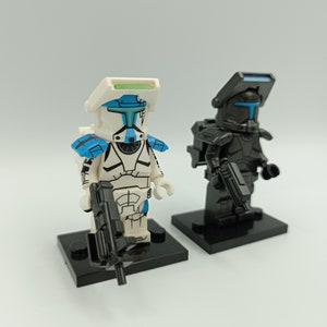 10x Custom Star Wars Minifiguren, kompatibel mit dem Marktführer, Republic Commandos insg. 10 Stück Bild 5