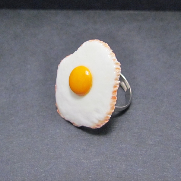 Bague oeuf au plat