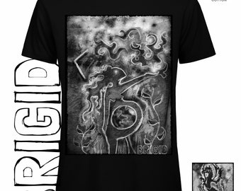 Brigid Goddess T-Shirt | Celtic Pagan Organic Cotton Tee