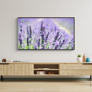 Samsung Frame Tv Art, Floral Landscape, Frame Tv Art 4k, The Frame Tv Art, Digital Art for Tv, Instant Download