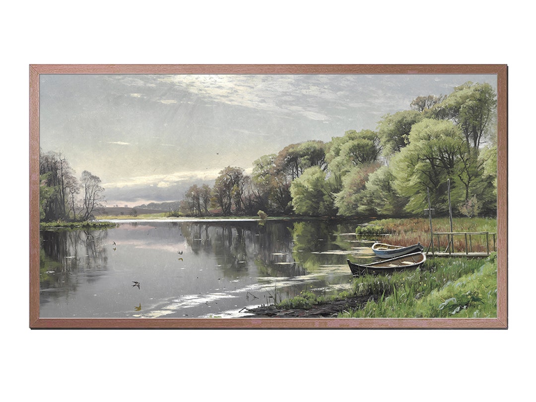 Vintage Landscape Painting for Samsung Frame TV (digital Download
