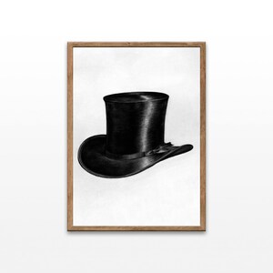Victorian Painting, Vintage Hat Prints, Victorian Artworks, Home Decor Prints, Printable Wall Art