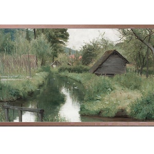 Vintage Landscape Painting for Samsung Frame TV (Digital Download)