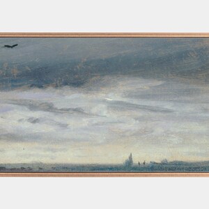 Samsung Frame Tv Art, Oil Paintings of Landscapes, Sky in Art, Clouds in Art, Vintage  Artwork, Digital Tv Art, Instant Download