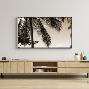 Samsung Frame TV Art, Palmeras, Frame TV Art, Arte para Samsung Frame Tv, Digital Tv Art, Descarga instantánea