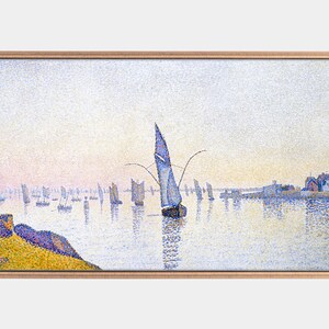 Samsung Frame Tv Art, Paul Signac Painting, Vintage Tv Art, Art For Samsung  Tv Frame, Instant Download