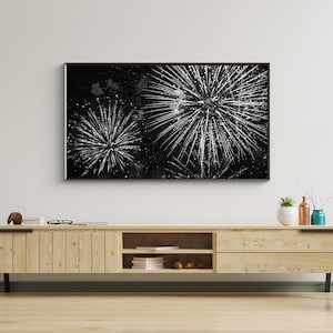 Samsung Frame Tv Art, Fireworks, Frame Tv Art, Samsung Art Tv, Digital Download For Samsung Frame, Instant Download