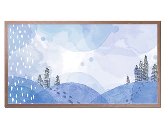 Aquarell Landschaft Kunst für Samsung Frame TV (Digitaler Download)