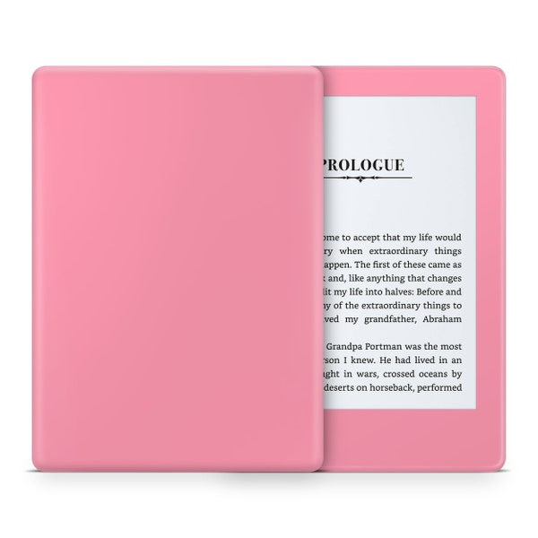 Piel rosa para Kindle de Amazon