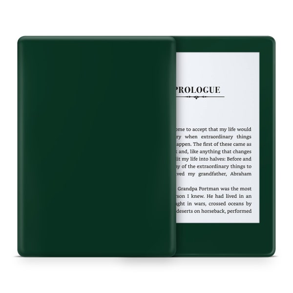 Forest Green Amazon Kindle Skin
