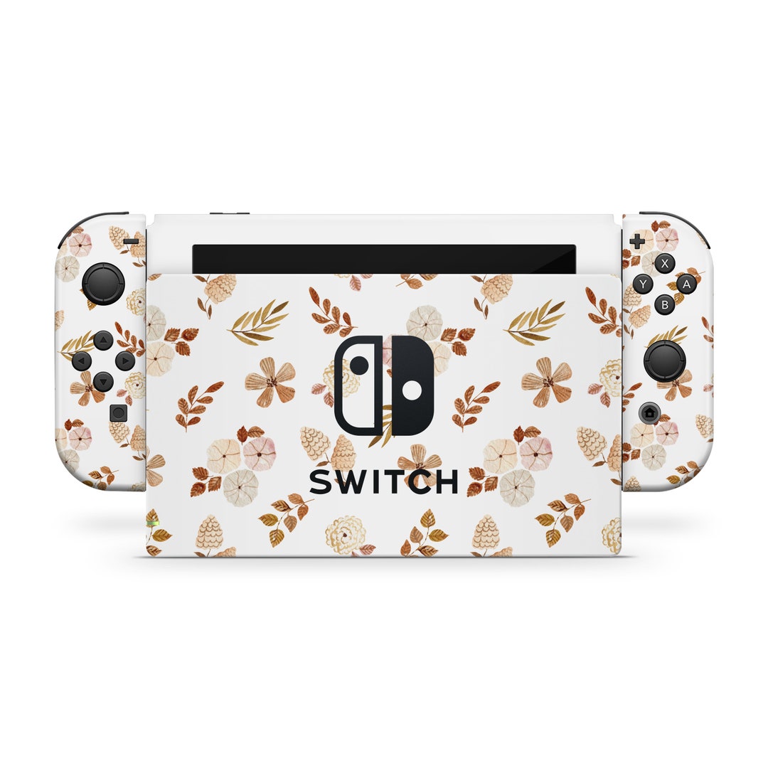 Dried Flowers Nintendo Switch Skin Etsy