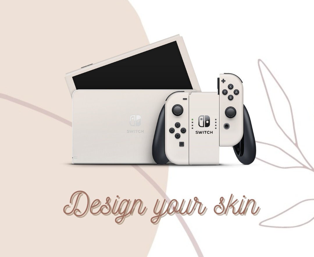 Custom Your OLED Nintendo Switch Skin Etsy