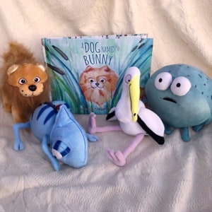 A Dog Named Bunny - Hardcover Book and Plush Toy Bundle