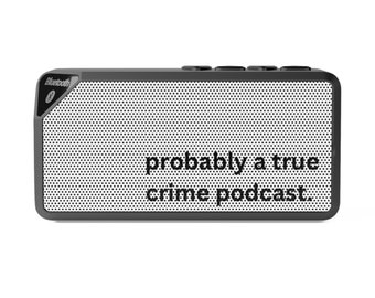 True Crime Bluetooth Speaker