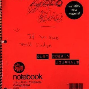 Journals By KURT COBAIN 282 Pages*Instant Download*