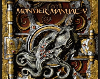 Dungeons & Dragons (D and D) - Monster Manual V - 226 page Ebook