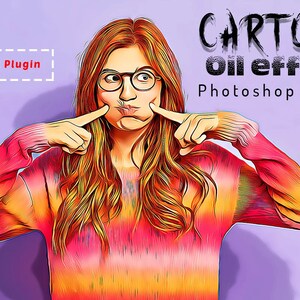 Cartoon Photoshop Action Bundle , Cartoon Effect Adobe, Photoshop CC image 4