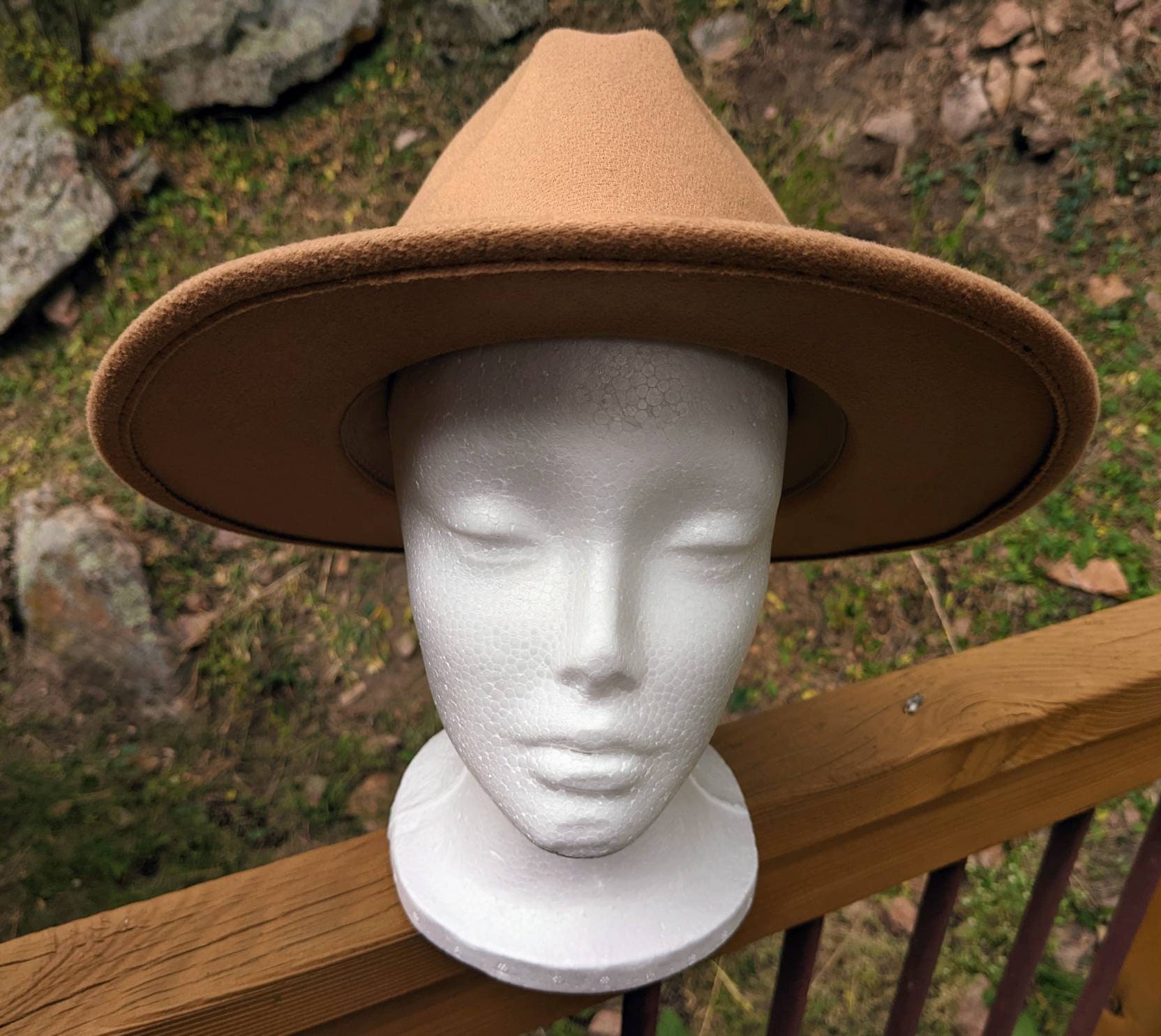 Festival Hand Embroidered Wide Brim Felt Hat Boho Western - Etsy