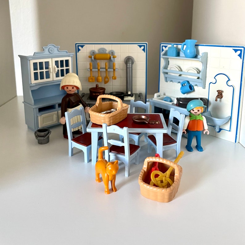 Playmobil Victorian Mansion Kitchen Set 5322 Vintage | Etsy