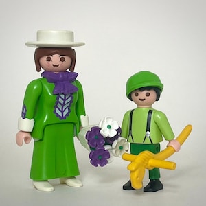 Playmobil Custom Victorian Inspired Mother and Son VINTAGE