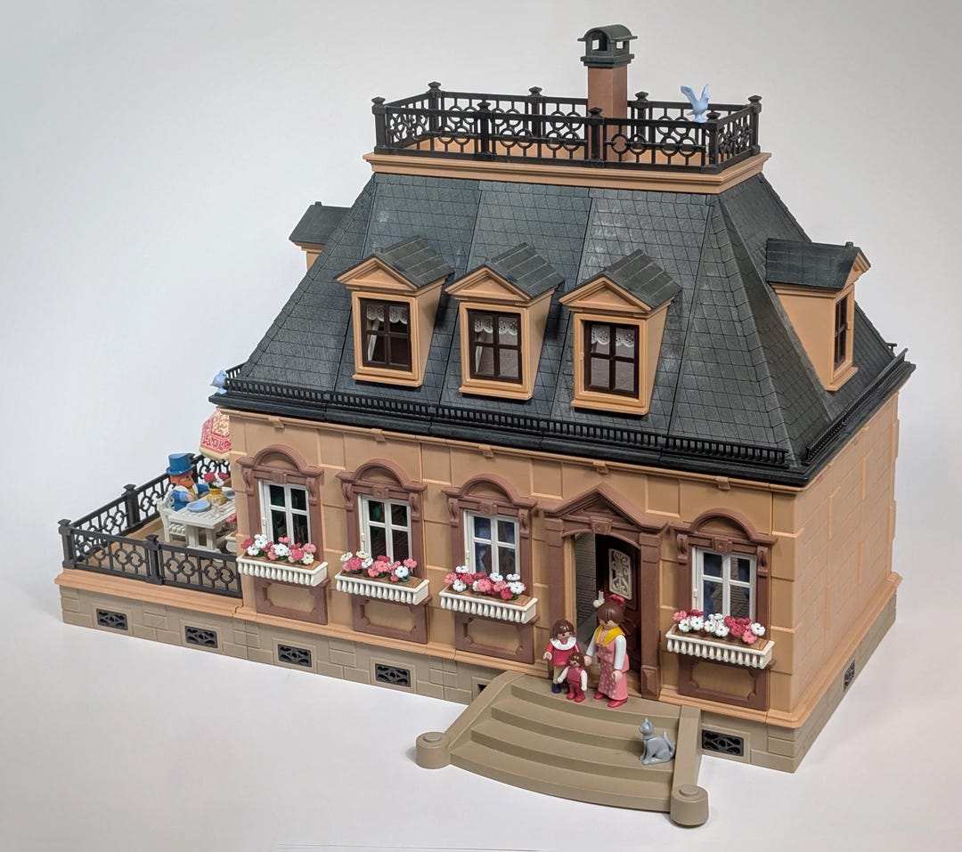 Casa Vitoriana Casas De MuÃ±ecas Playmobil Playmobil Pequena