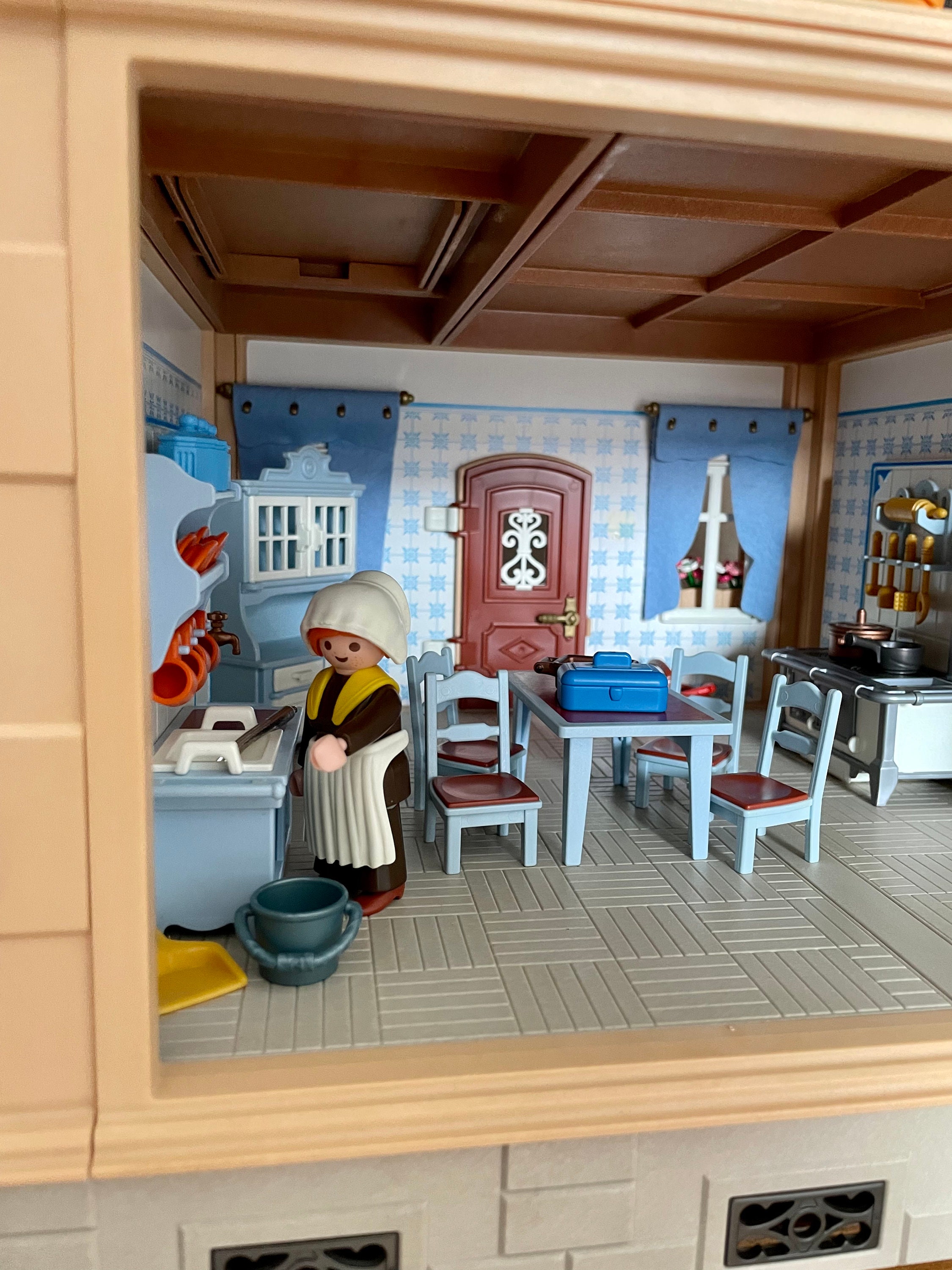 Playmobil Victorian Mansion Kitchen Set, Vintage - Etsy