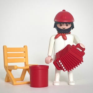 Playmobil Custom Viktorianischer Akkordeonspieler VINTAGE