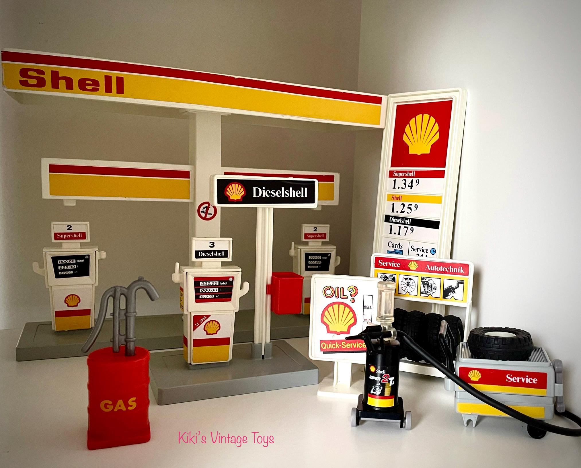 Playmobil 7697 station essence vintage neuf