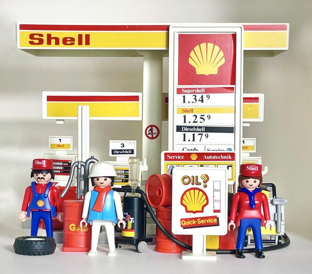Shell Toy Gas Station - Etsy Canada