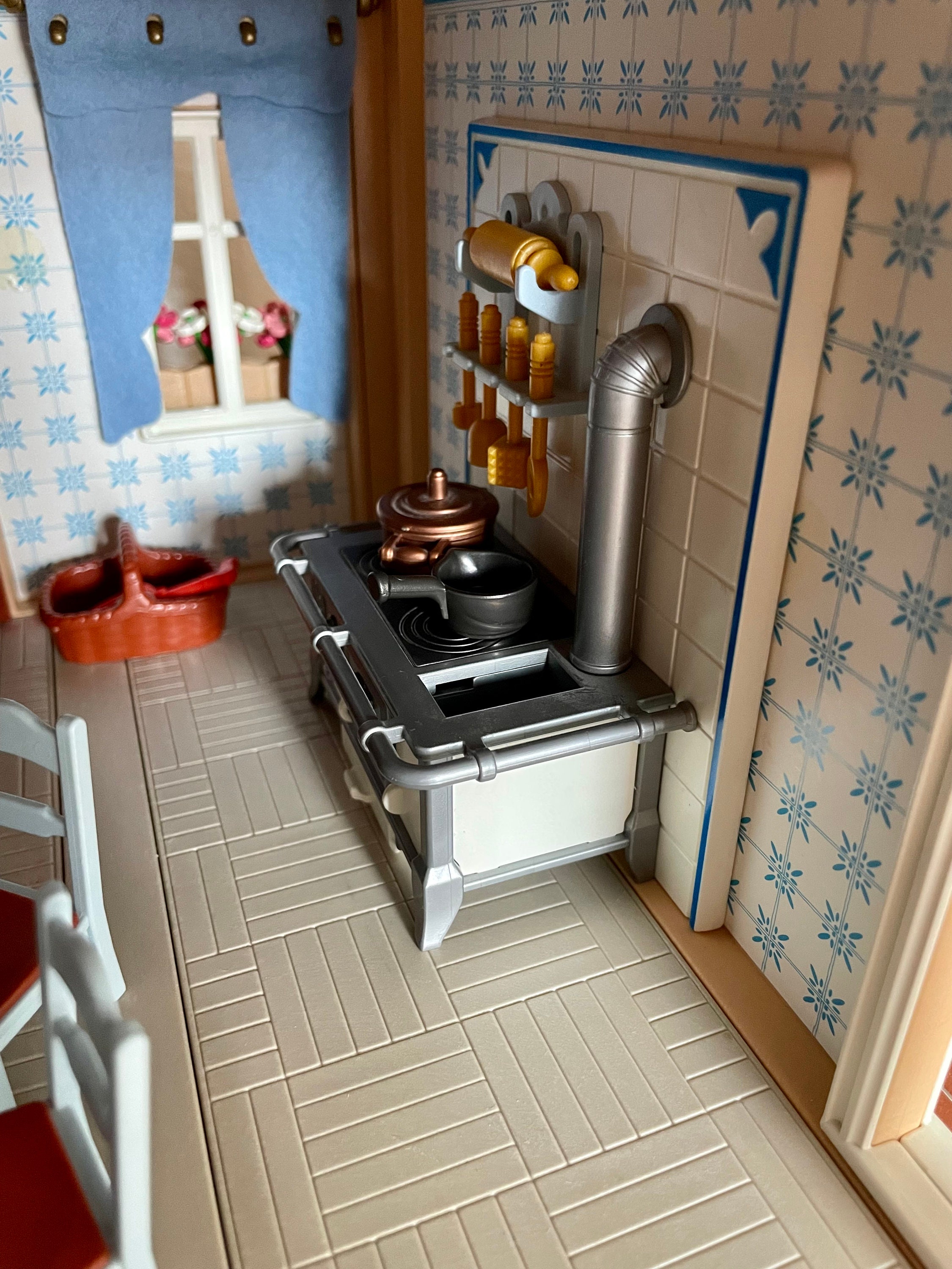 Playmobil Victorian Mansion Kitchen Set, Vintage - Etsy