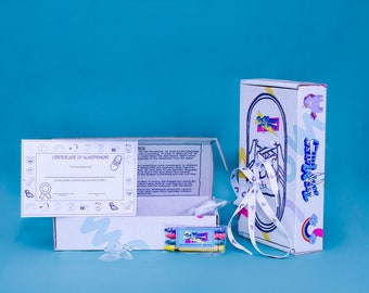 Rainbow/Unicorn: Tie-Mates Shoe-Tying Learning Kit