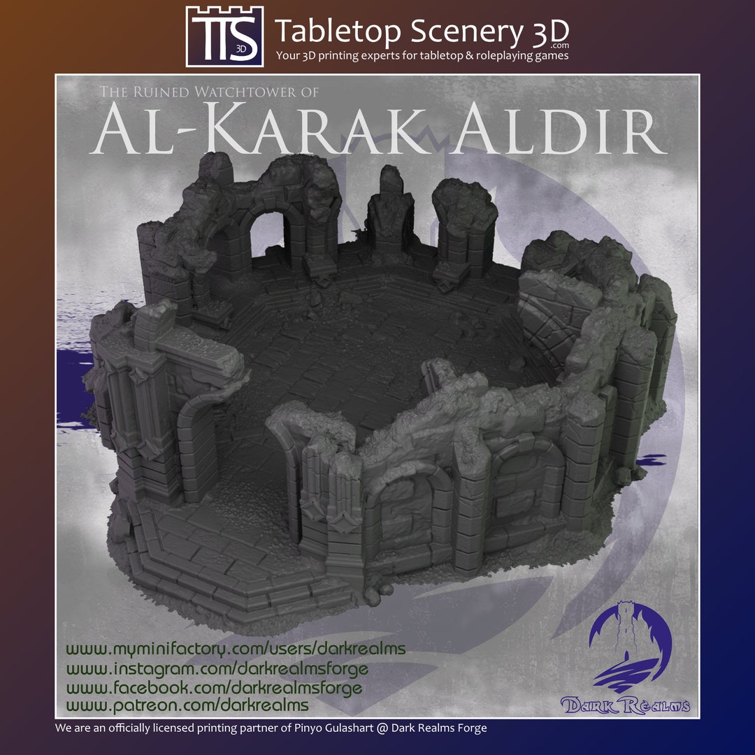 Mercante Persiano Dark Realms - Miniatura 3D Stampata In Resina Scala 28mm-32mm Per D&D
