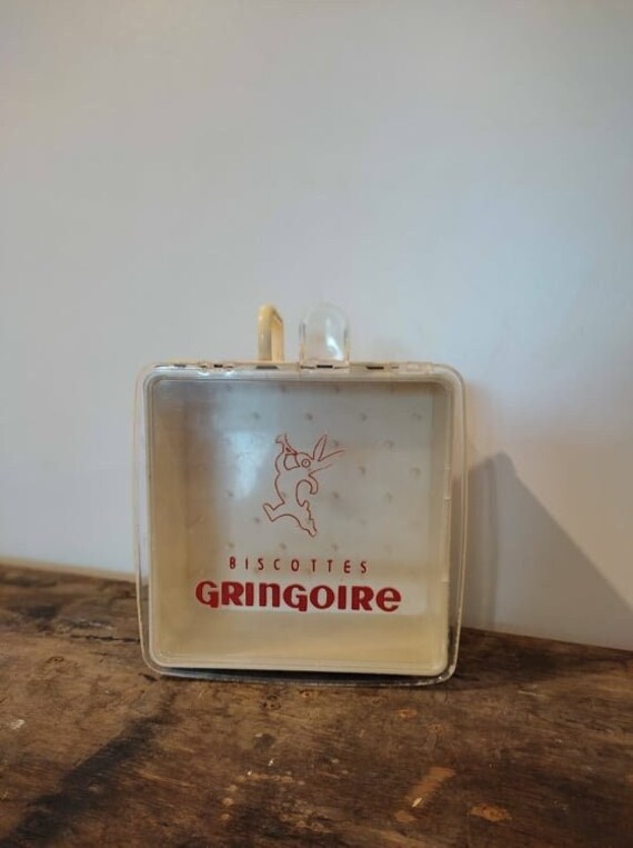 Boite Biscottes Gringoire Années 70.