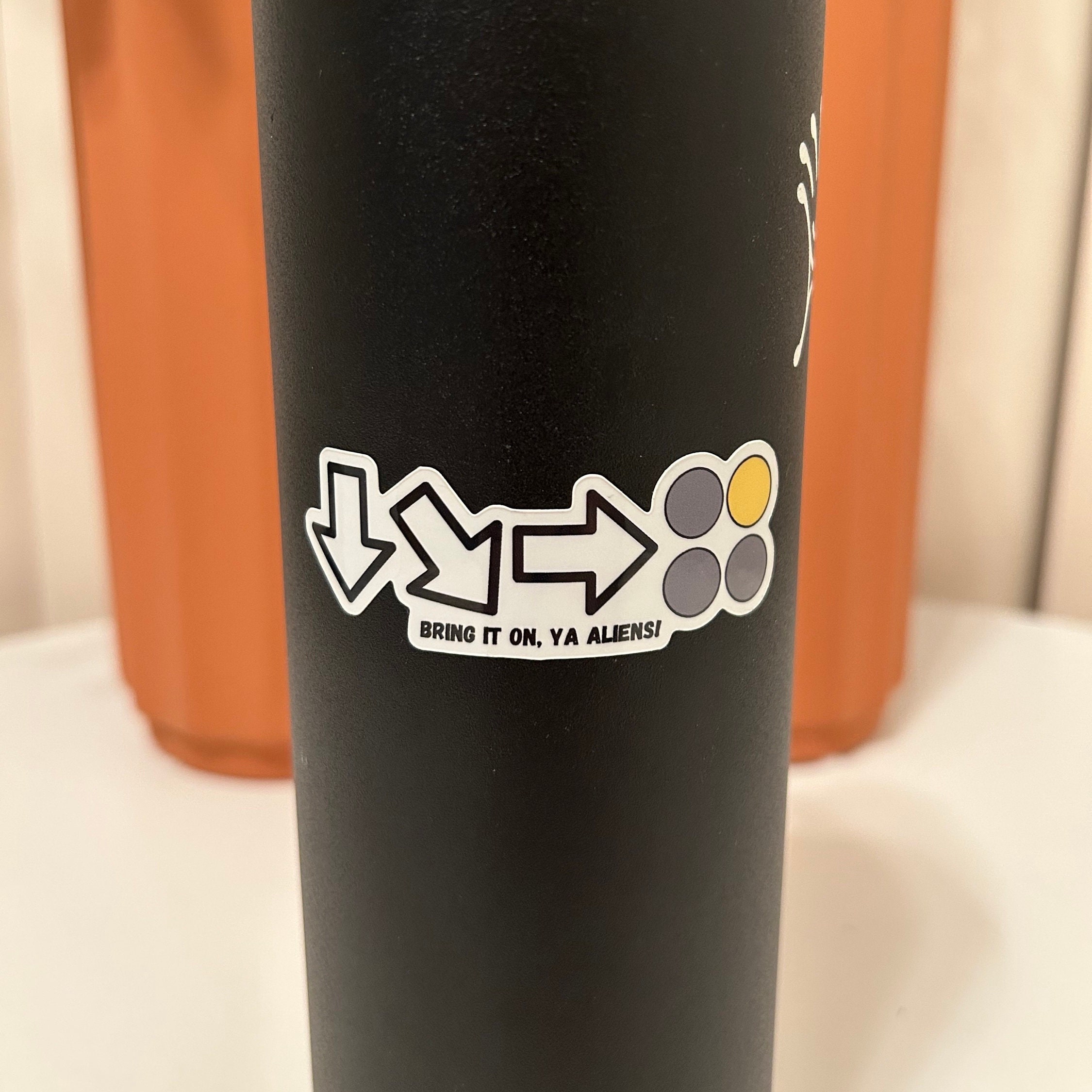 Tekken Paul Phoenix Deathfist Input Sticker, Vinyl Gloss Sticker for