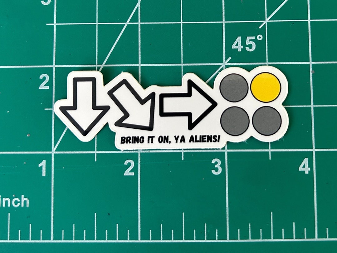 Tekken Paul Phoenix Deathfist Input Sticker, Vinyl Gloss Sticker for