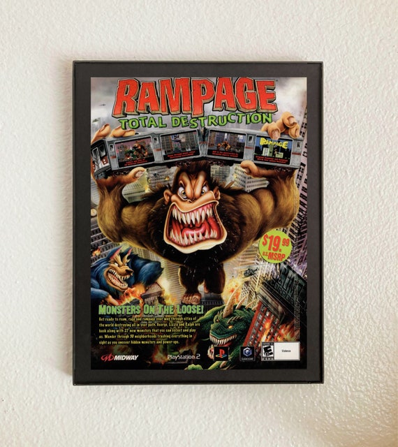  Rampage Total Destruction - PlayStation 2 : Video Games