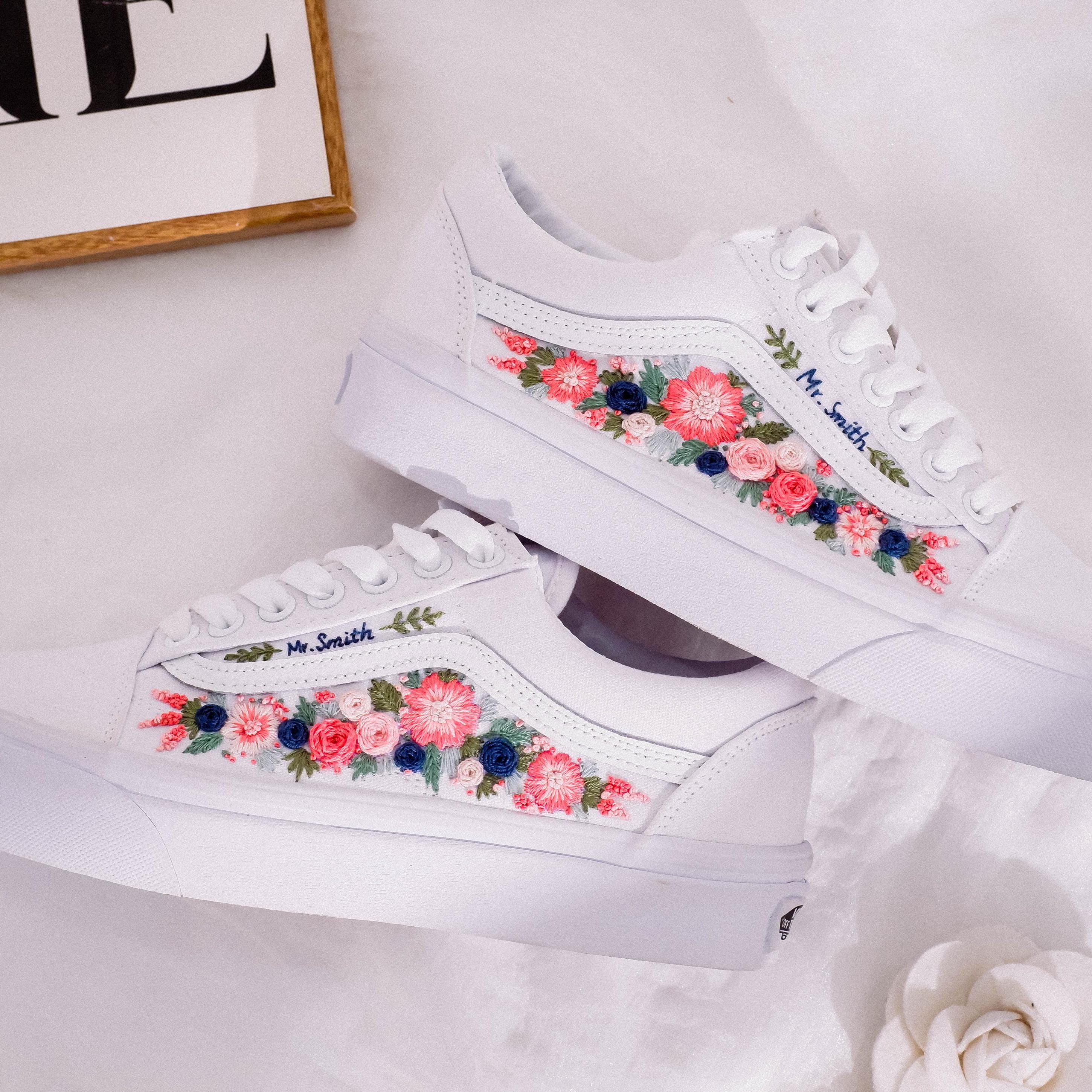 Platform Vans for Wedding