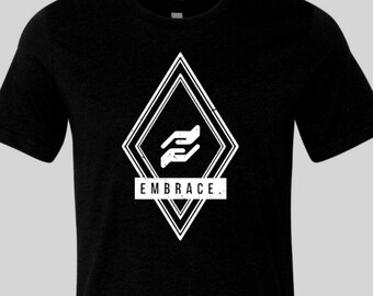 Embrace Wear Tee: Black