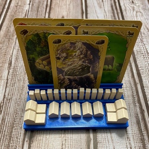 3D Gedruckte Siedler von Catan Resource Organizer