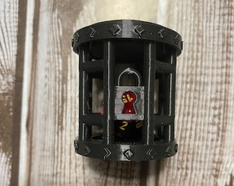 3D gedruckter Würfel Prison/Jail (V1)
