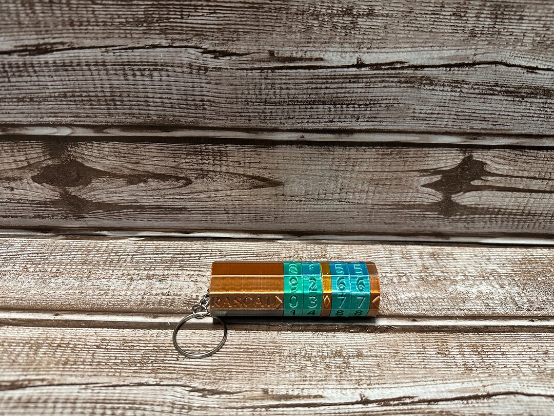 3D Printed RPG Life Counter Wide Handle Keychain (2+2 Digits)(v1) - Etsy
