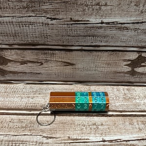 3D Printed RPG Life Counter Wide Handle Keychain (2+2 Digits)(V1)