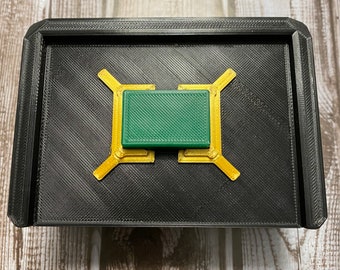 Puzzle di pietra verde stampato in 3D