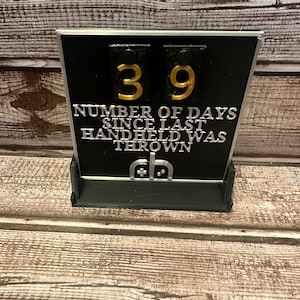 3D Printed Handheld Game Sign