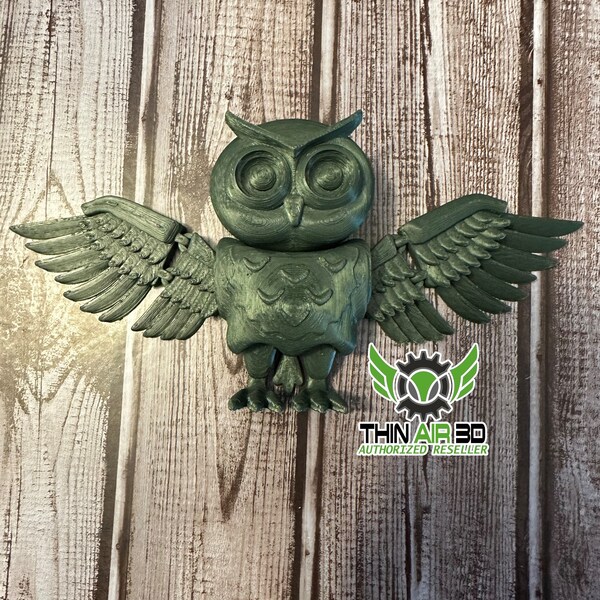 Hibou articulé imprimé en 3D